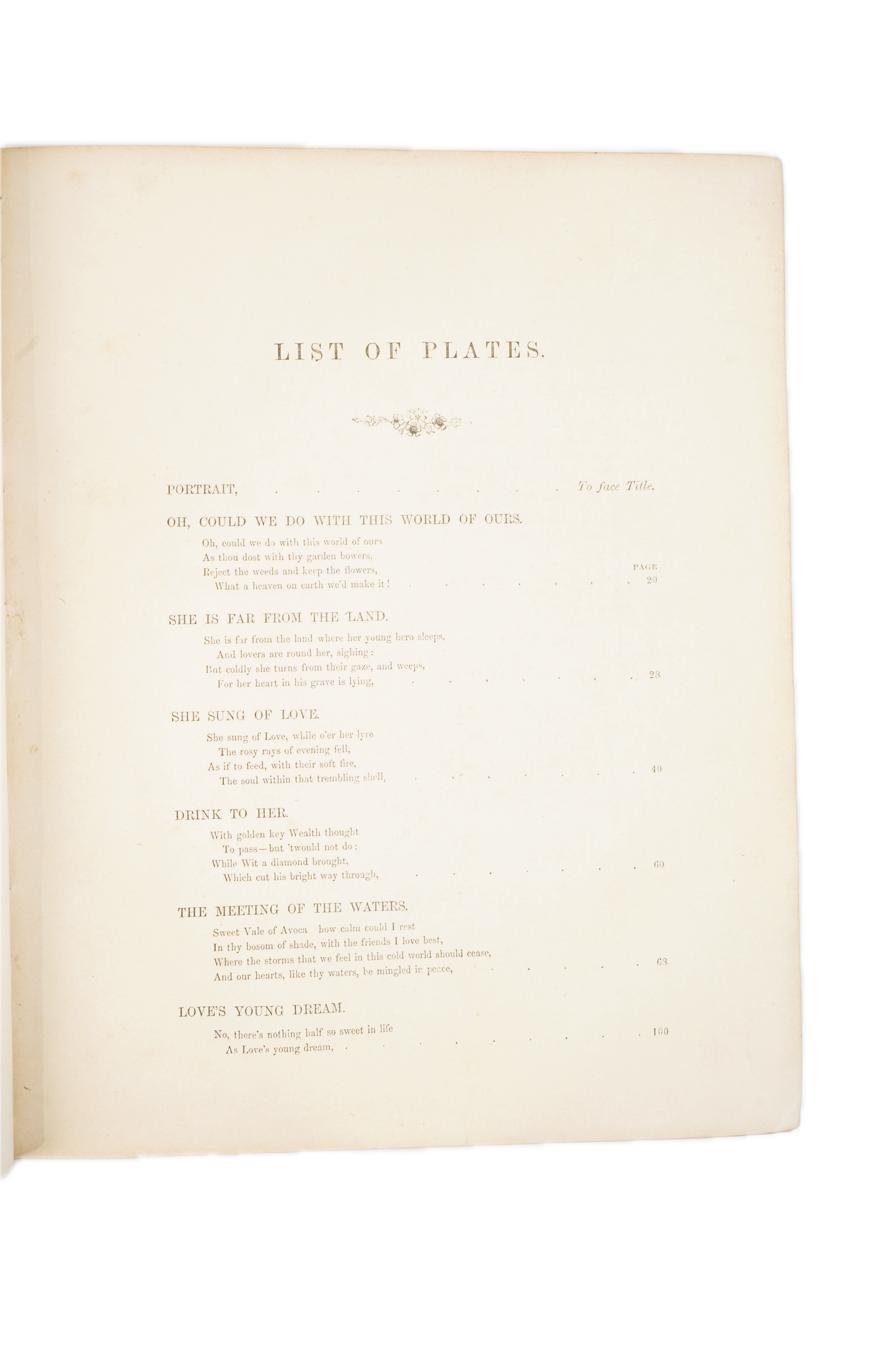 Thomas Moore Irish Melodies, Lalla Rookh & Other Poems
