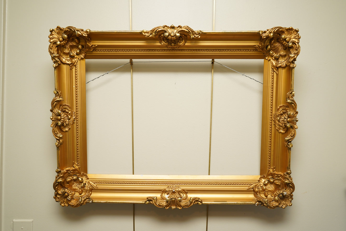 Antique Gilt Picture Frame, Rococo Revival, Circa 1900