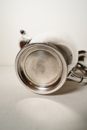Early 20th Century Silver Plated Georgian Revival Teapot by Home Decorators Inc.
