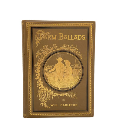 "Farm Ballads" Victorian Cloth Book