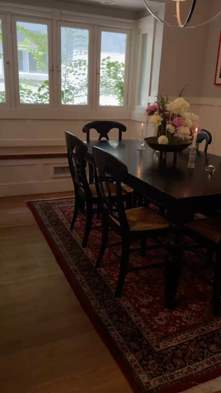 Vintage Persian Kashan-style Area Rug