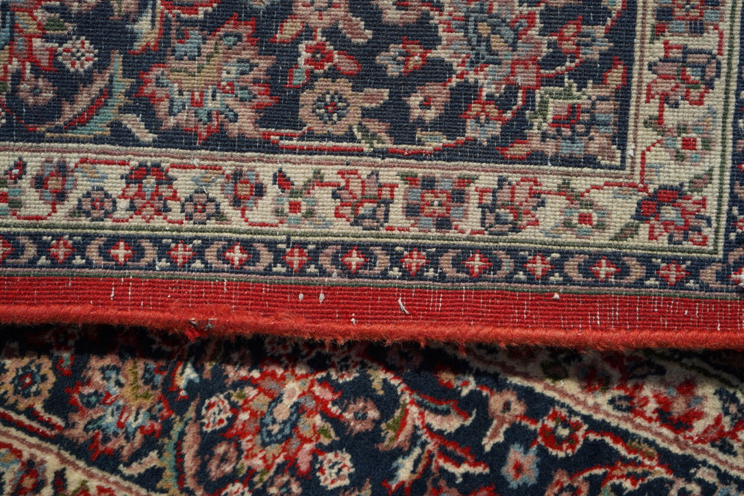 Vintage Persian Kashan-style Area Rug