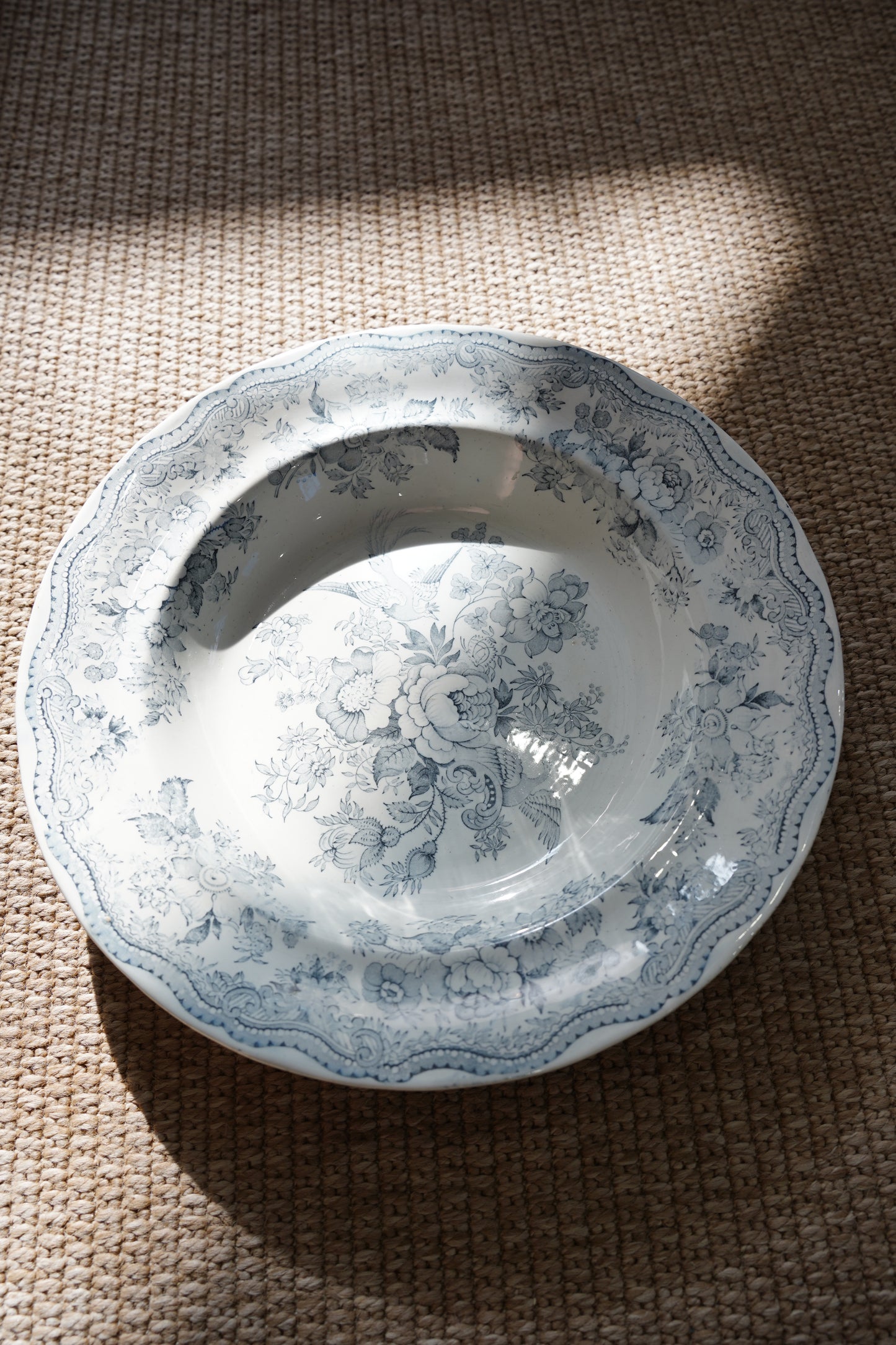 Antique Asiatic Pheasant Soup Plate, Wedgwood & Co.