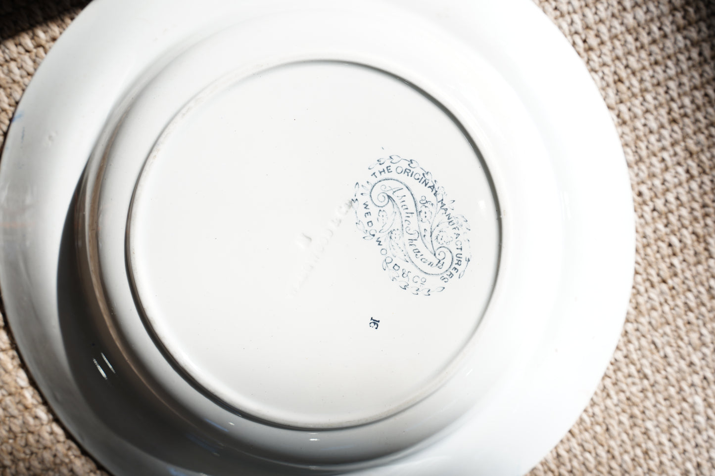 Antique Asiatic Pheasant Soup Plate, Wedgwood & Co.