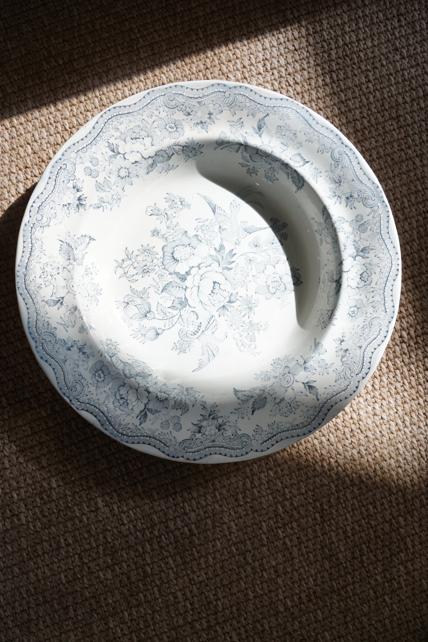 Antique Asiatic Pheasant Soup Plate, Wedgwood & Co.