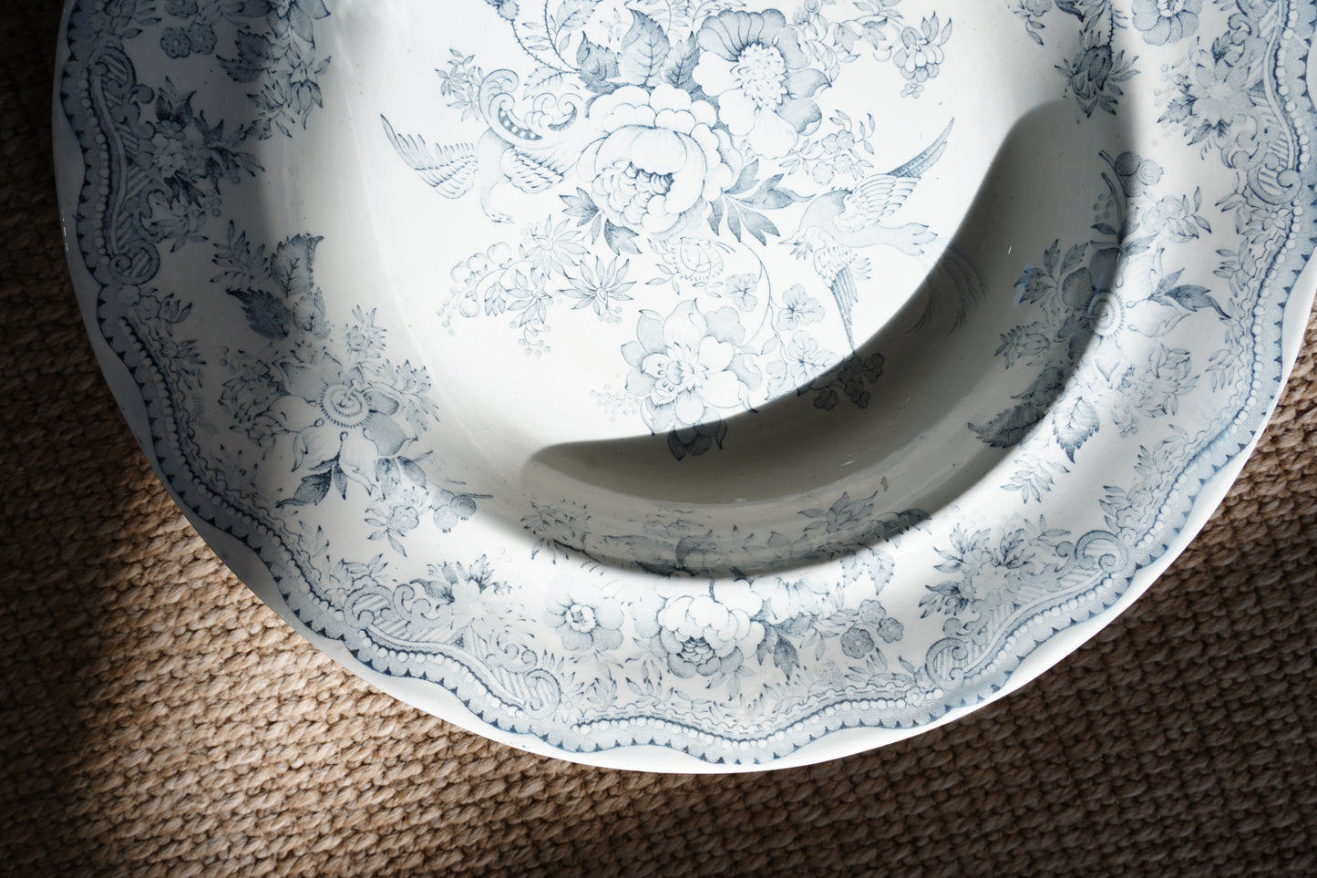 Antique Asiatic Pheasant Soup Plate, Wedgwood & Co.