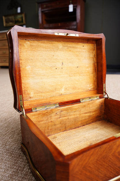 Antique Napoleon III Rosewood Jewelry Box
