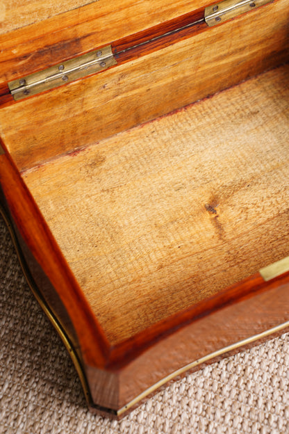 Antique Napoleon III Rosewood Jewelry Box