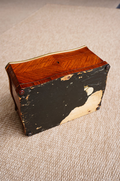 Antique Napoleon III Rosewood Jewelry Box