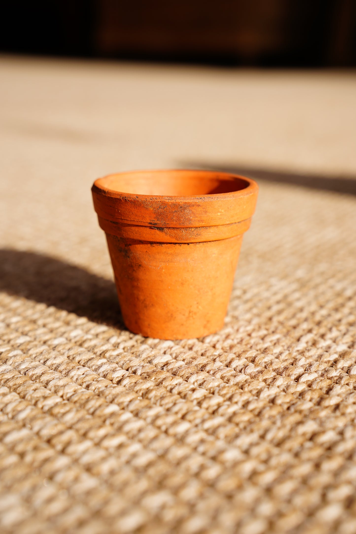 Vintage Terracotta Mini Planter Pot