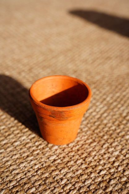 Vintage Terracotta Mini Planter Pot