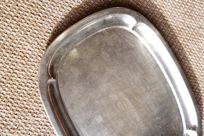Vintage Christofle Silverplate Tray - Lancaster Paris Hotel