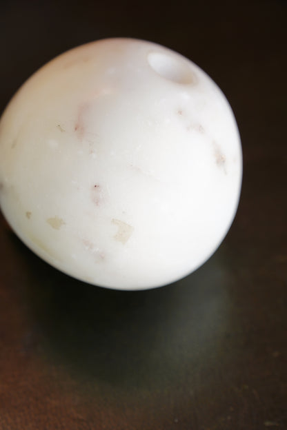Vintage Marble Apple Paperweight