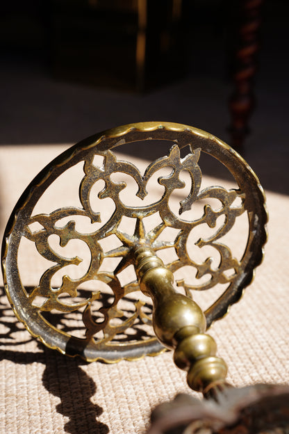 Antique Victorian Style Brass Plant Stand