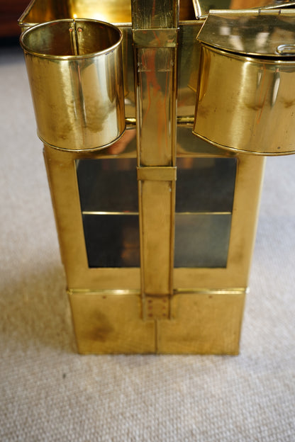 Vintage Brass Display Caddy, S'mores & Party Piece