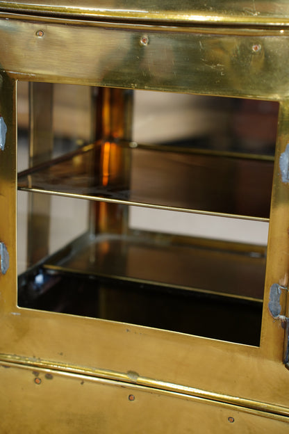 Vintage Brass Display Caddy, S'mores & Party Piece