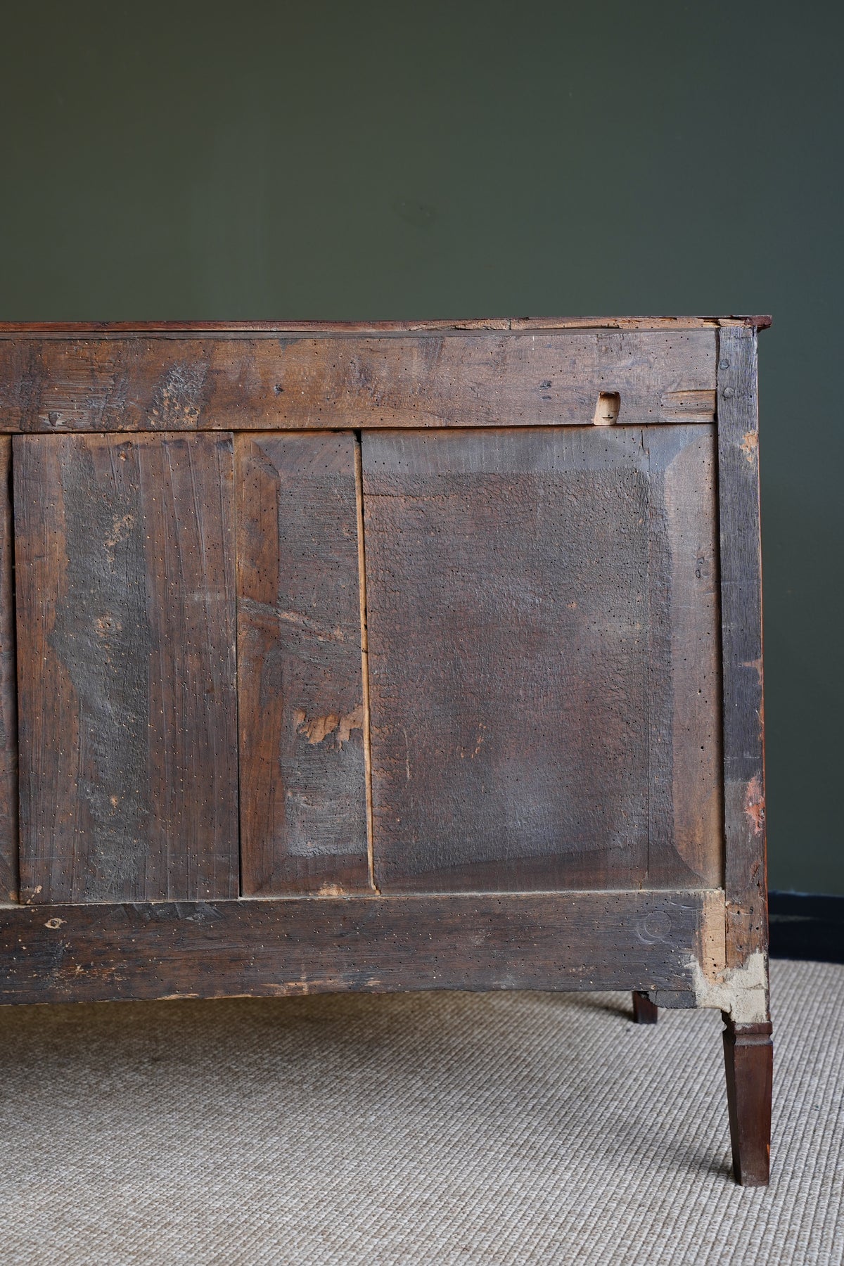 Antique French Louis XVI Marquetry Commode