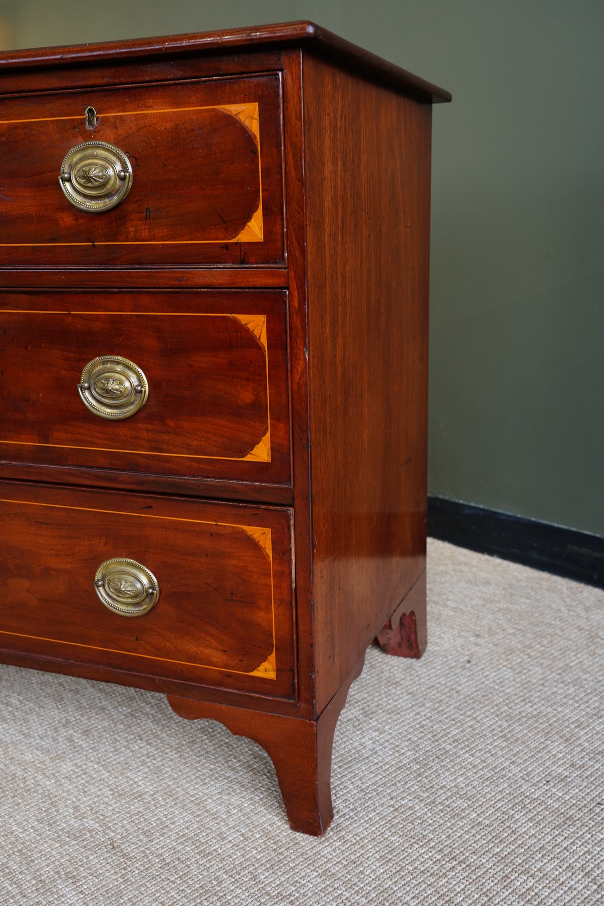 Antique Regency Mahogany Chest of Drawers