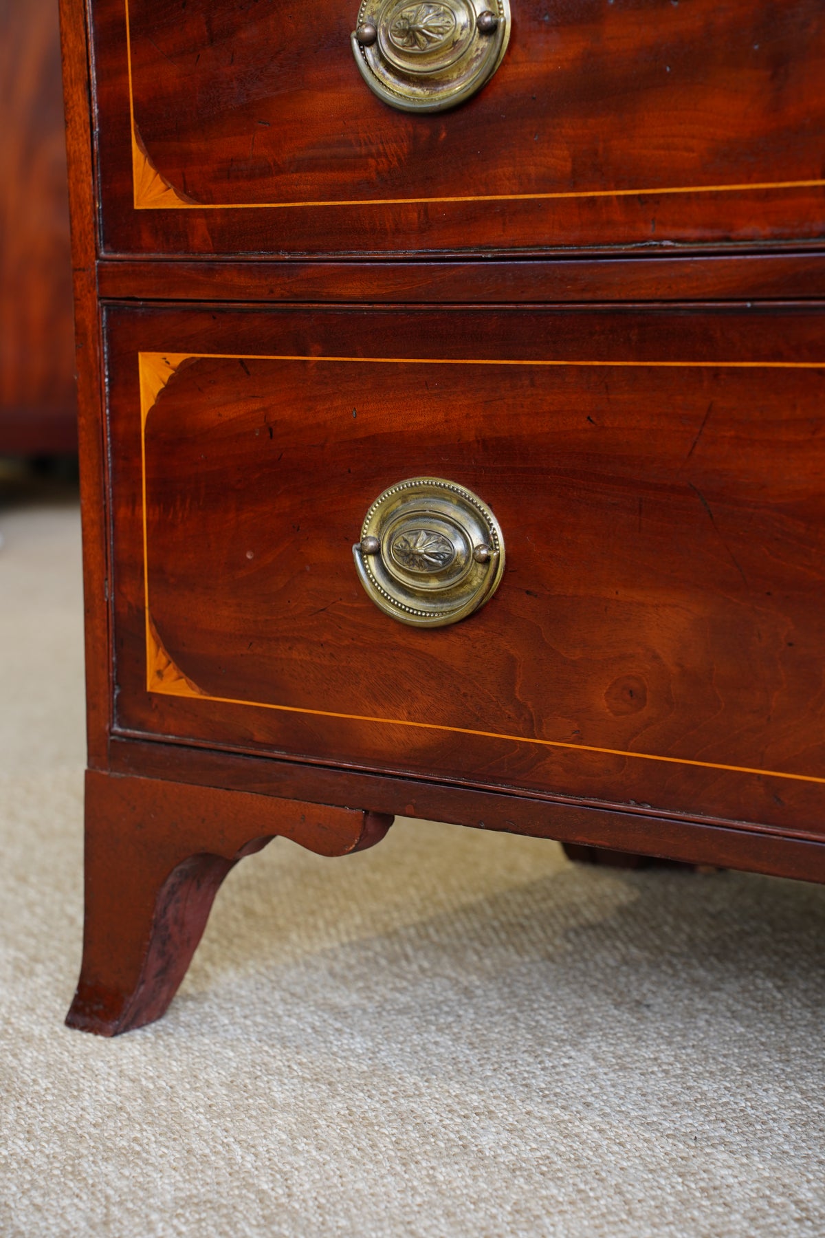 Antique Regency Mahogany Chest of Drawers