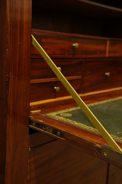 Antique French Mahogany Secretaire Desk, Circa 1820