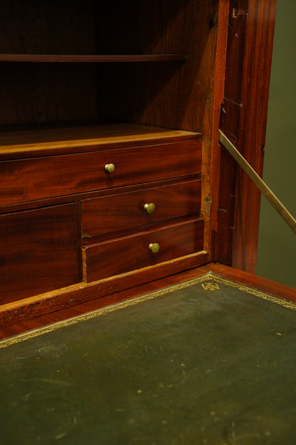 Antique French Mahogany Secretaire Desk, Circa 1820