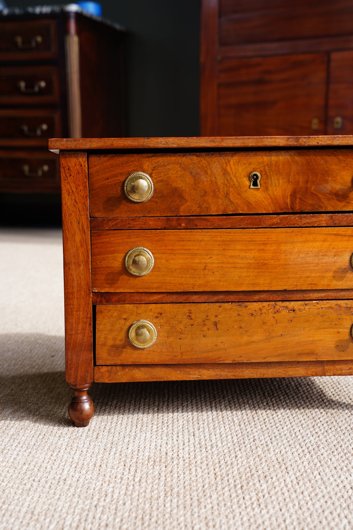 Antique Louis Philippe Miniature Chest of Drawers