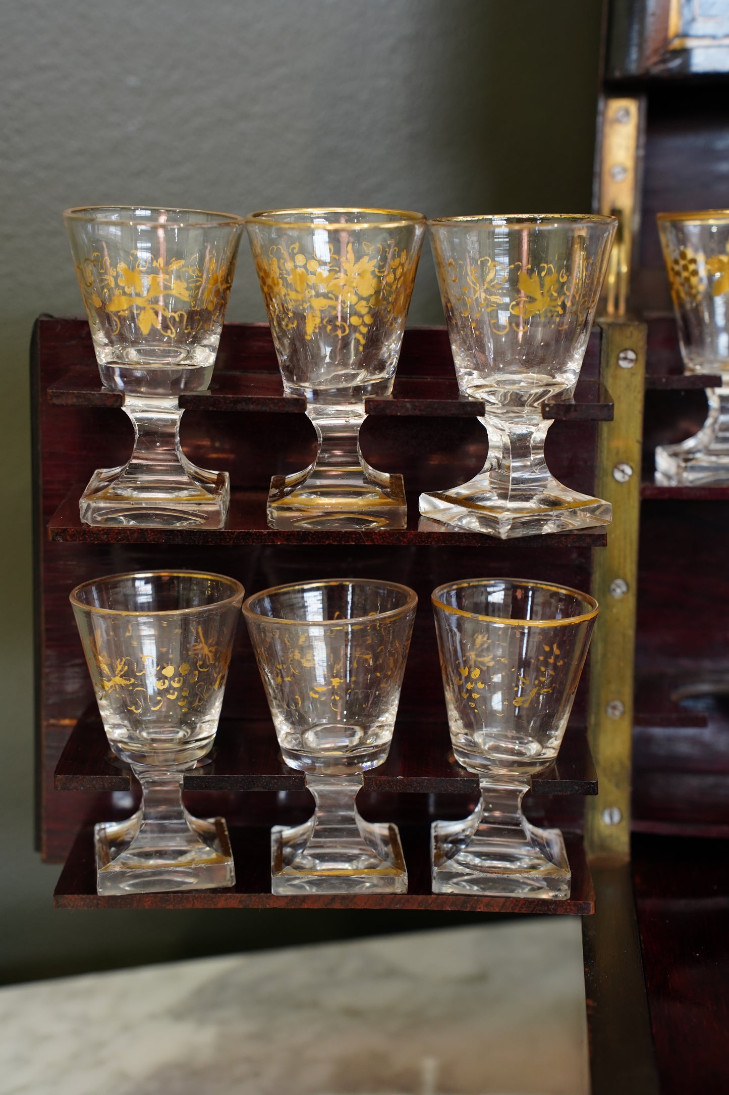 Antique French Napoleon III Ebonized Cave a Liqueur, Boulle Inlay, Circa 1880