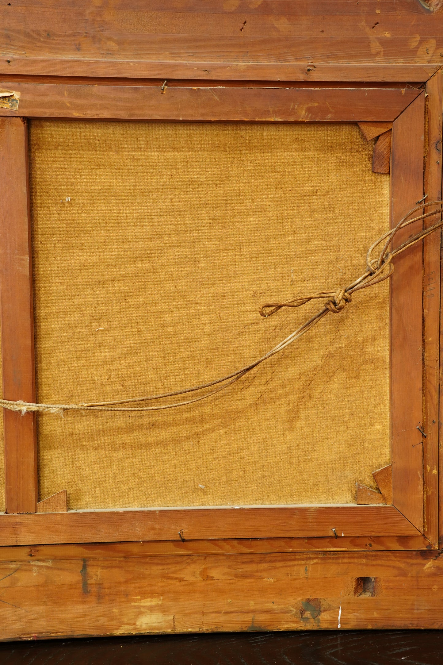 Vintage Hunting Dog Oil Painting, Two Setters and Pheasant, Large Signed
