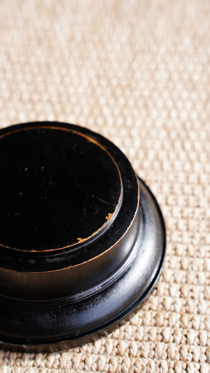 Antique Ebonized Cloche Stand or Riser