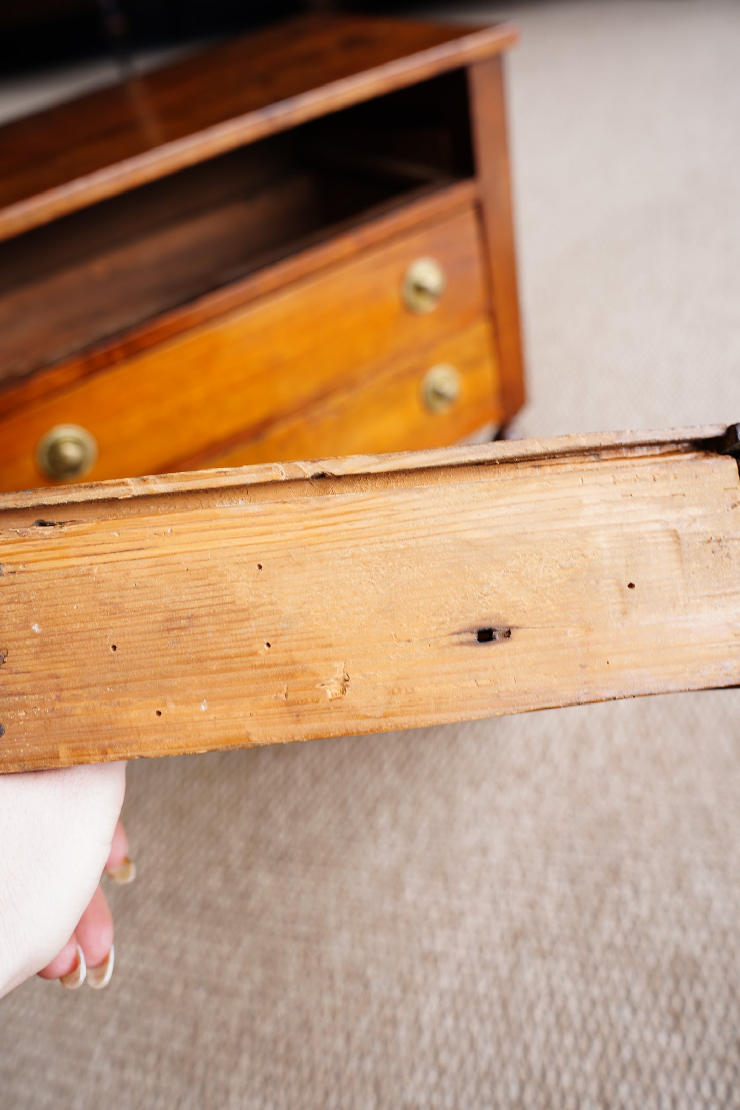 Antique Louis Philippe Miniature Chest of Drawers