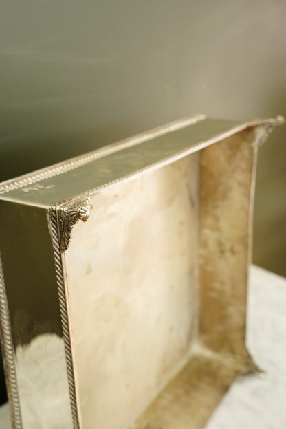 Vintage English Silver Plate Riser or Cake Stand