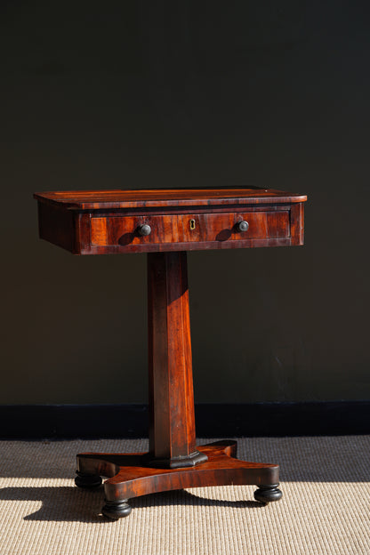 Antique William IV Rosewood Side Table