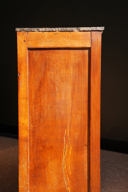 Antique French Directoire Cherry Chiffonnière, Petite Chest of Drawers
