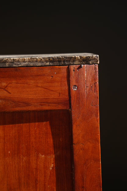 Antique French Directoire Cherry Chiffonnière, Petite Chest of Drawers