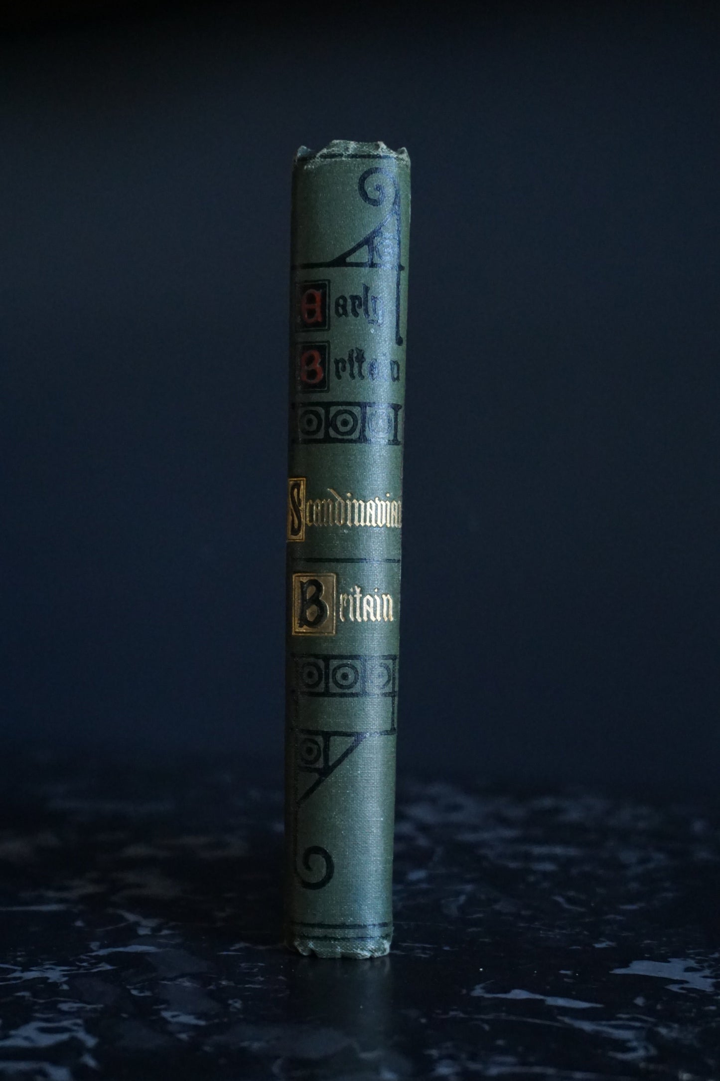 1908 "Scandinavian Britain" Victorian Cloth Book