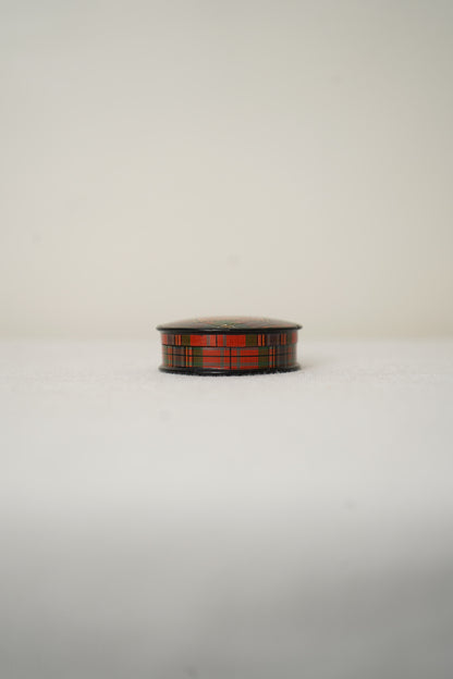 Victorian Scottish Tartanware Stamp Boxes with Queen Victoria Motifs, M'Lean