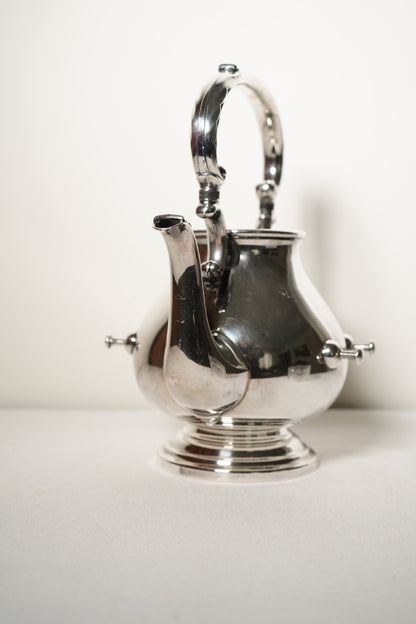 Georgian Castle Silver-Plated Hot Water Kettle by International Silver Co. 1406