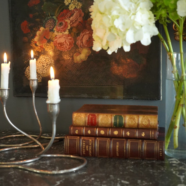 Towle Sterling Silver Modernist Candleholders – Mid-Century Sculptural Design (Set of 3)