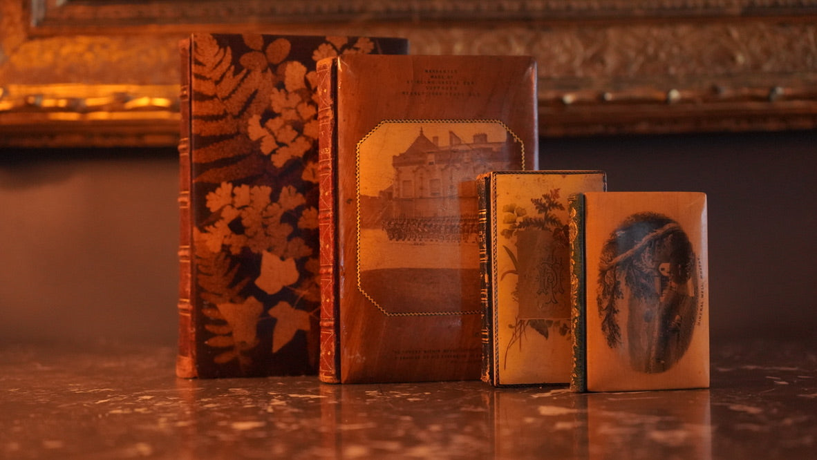 Mauchline Binding 1849 "The Poetical Works of Sir Walter Scott"