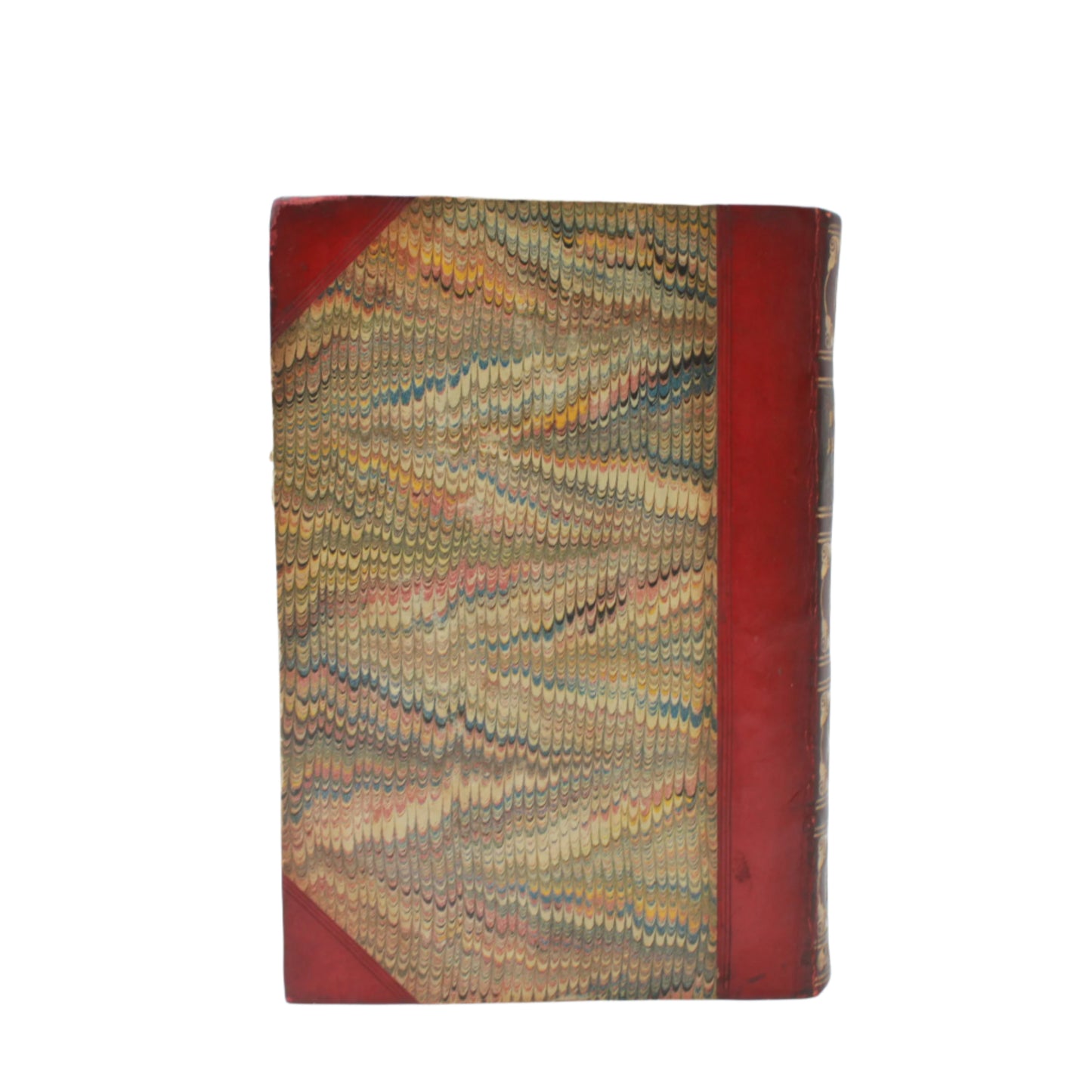 1809 "The Catspaw: A Comedy in Five Acts" Red Half Leather Book