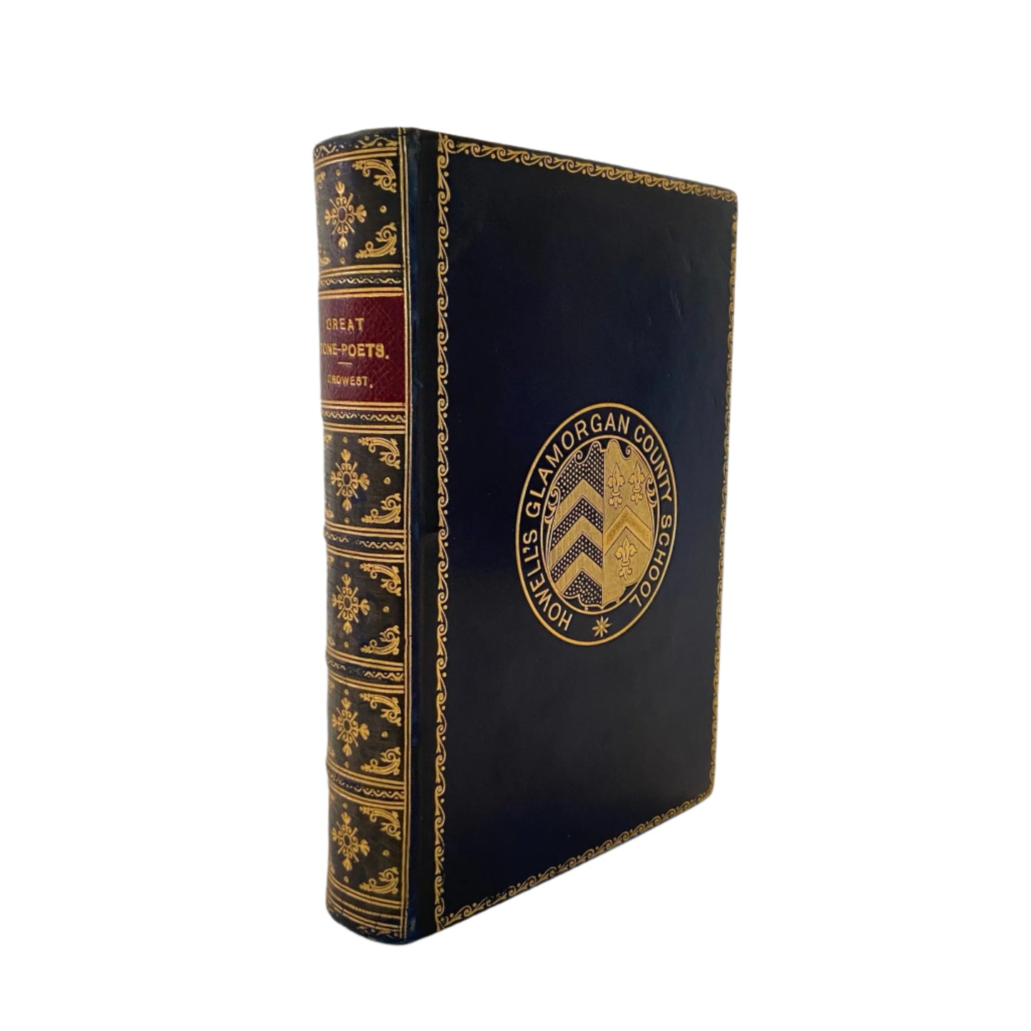 Antique 1908 Music Biography Book – The Great Tone-Poets by Frederick Crowest in Gilt Prize Binding