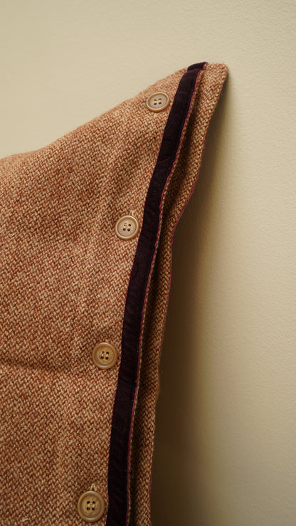 Ralph Lauren Brittany Tweed Wool Sham - Standard 20x26