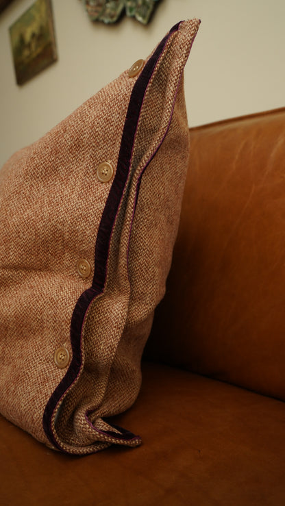 Ralph Lauren Brittany Tweed Wool Sham - Standard 20x26