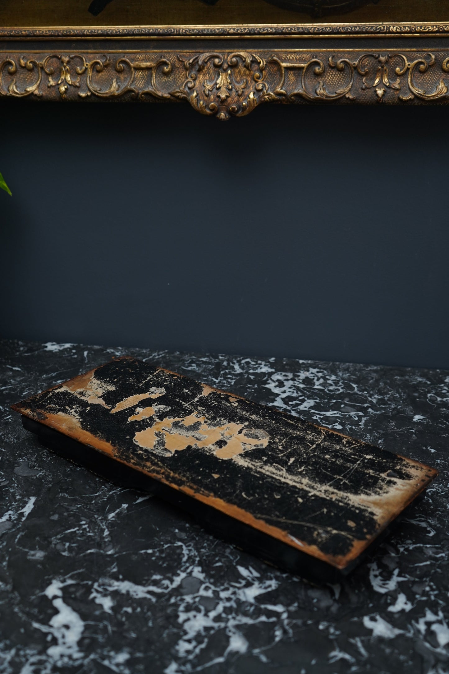 Antique Victorian Brass Mounted Collapsible Bookslide