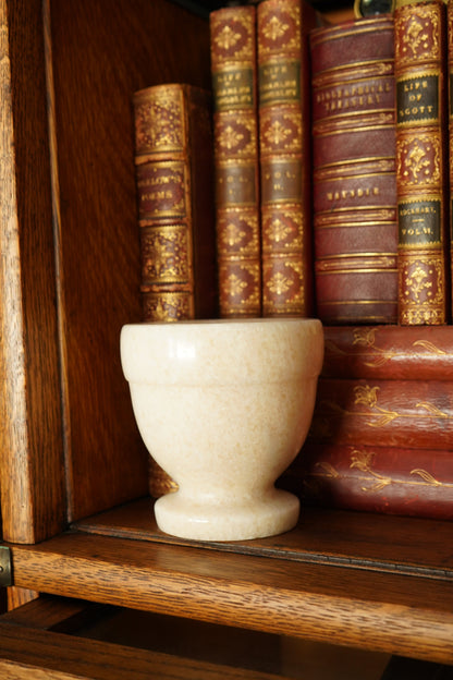 Italian Alabaster Mortar Bowl