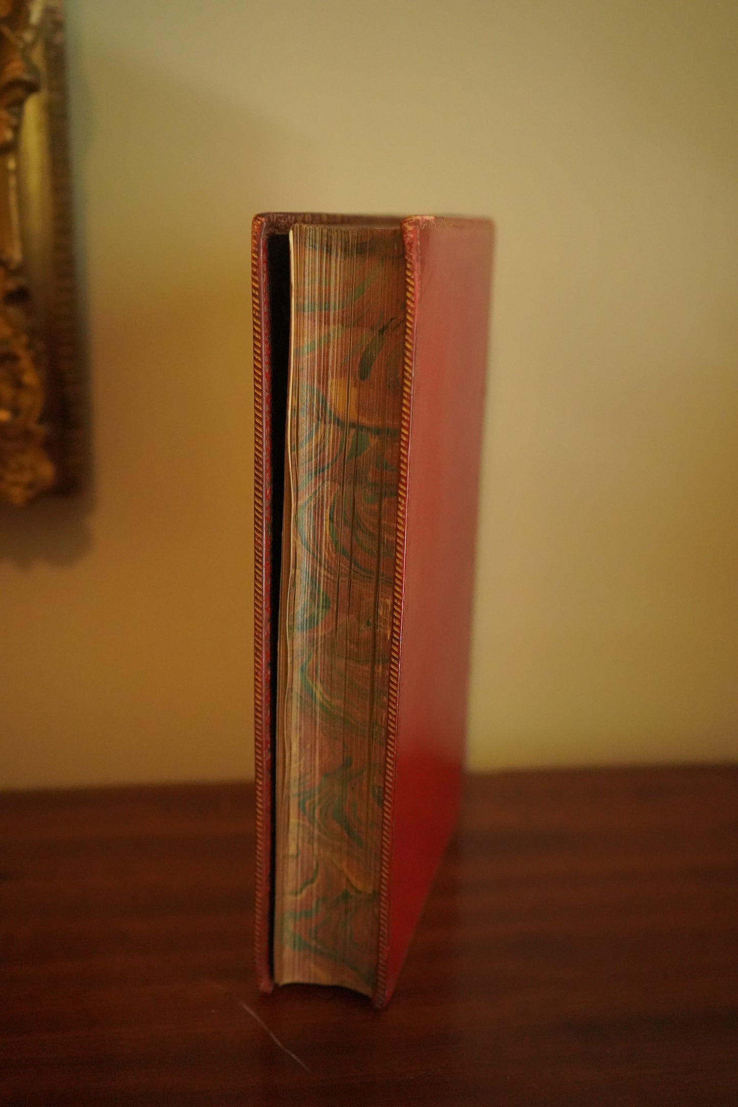 1890 "Tales from Shakespeare" Red Full Leather Prize Binding Book