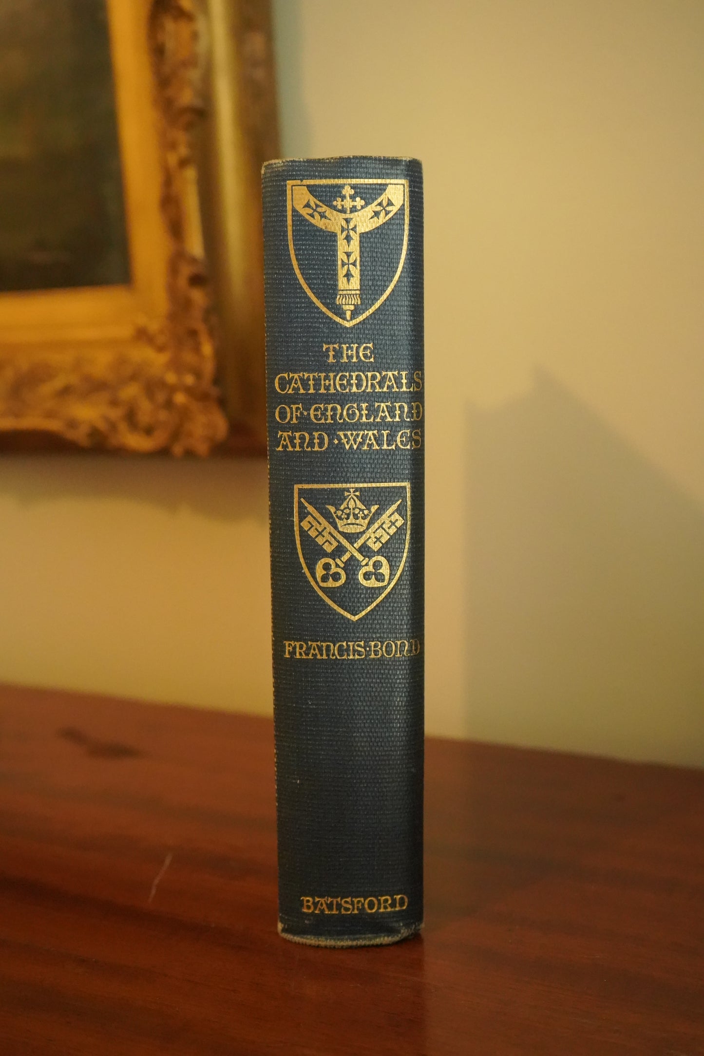 "The Cathedrals of England and Wales" Blue Cloth Book
