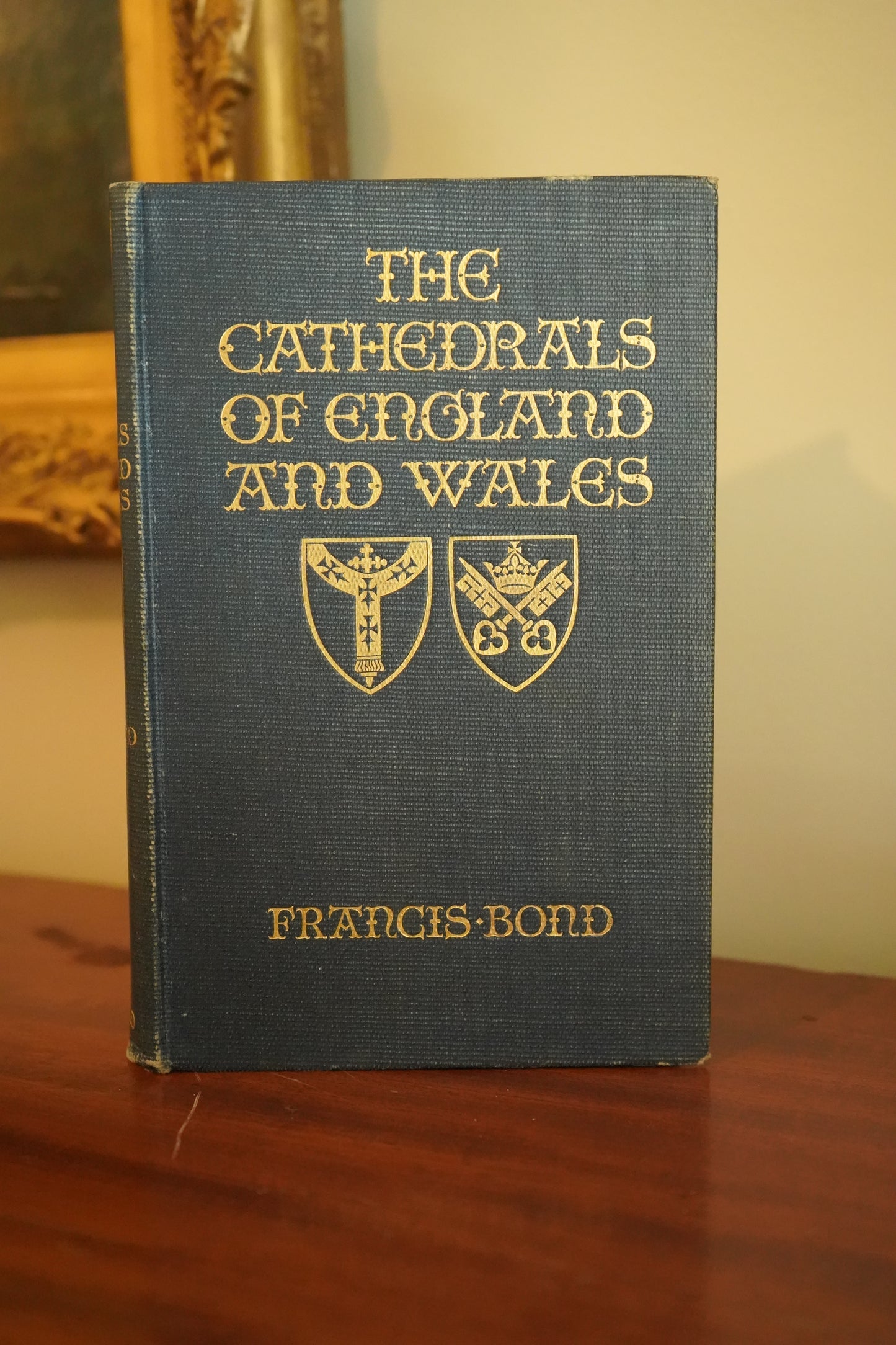 "The Cathedrals of England and Wales" Blue Cloth Book