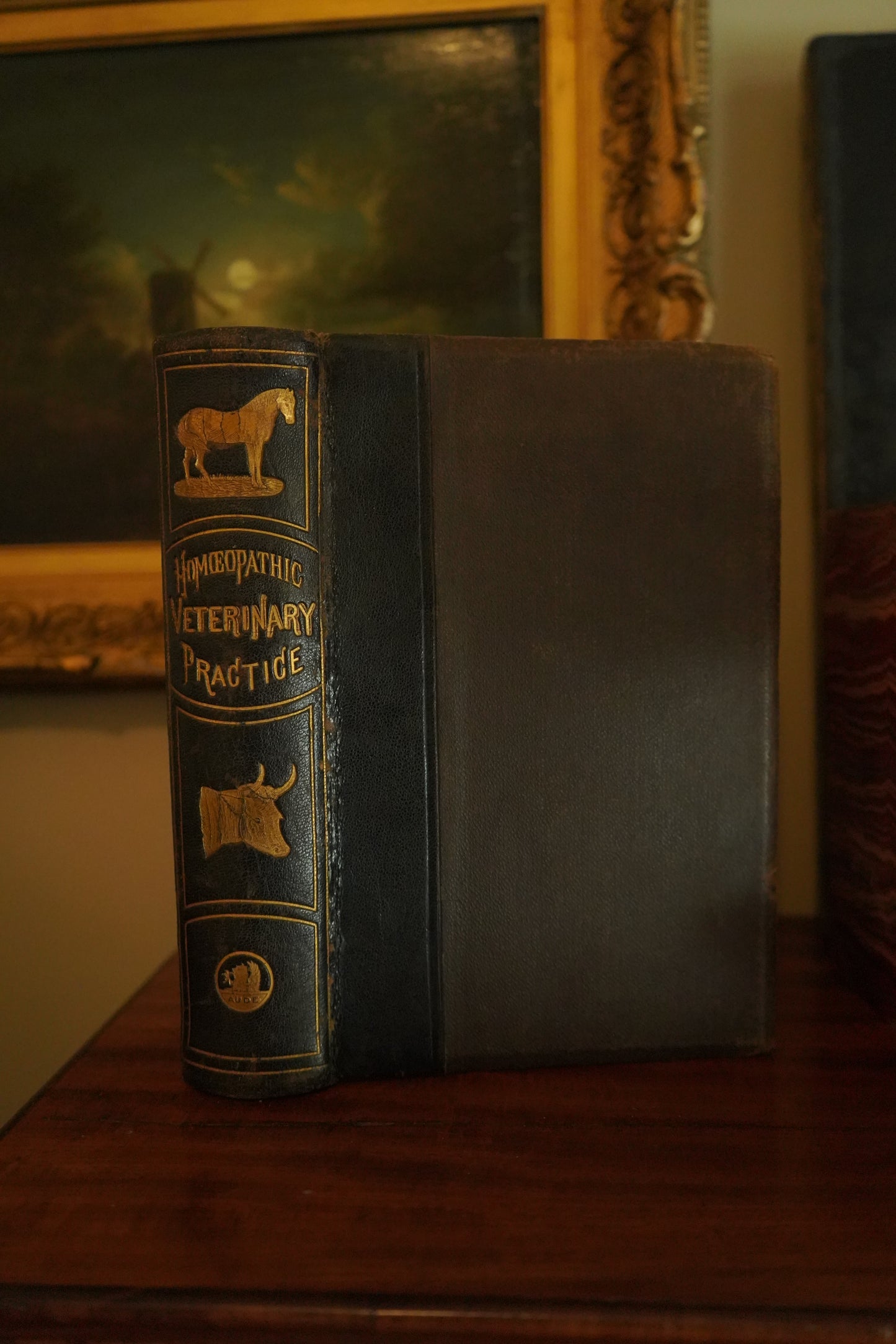 1881 Homeopathic Veterinary Medicine Book for Horses and Livestock – Illustrated Antique Animal Care Manual