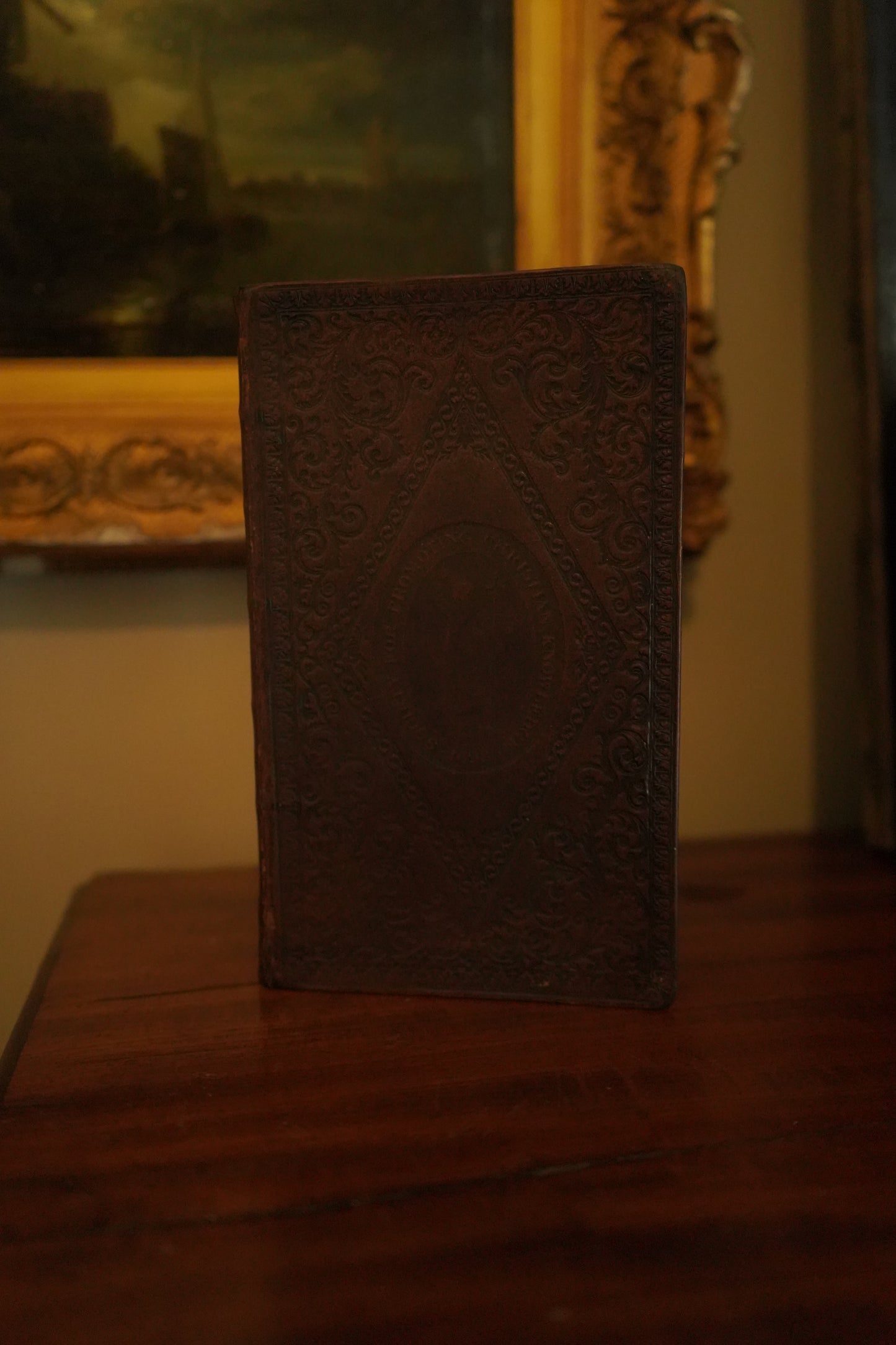 1837 " The Book of Common Prayer " Brown Full Leather Book